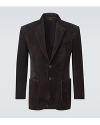 Tom Ford - Suede Blazer - Lyst
