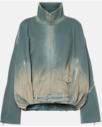 Loewe - Balloon Cotton Gabardine Jacket - Lyst