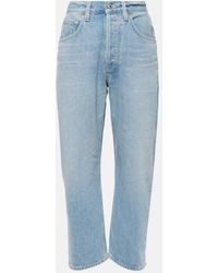 Citizens of Humanity - Mid-Rise Straight Jeans Dahlia - Lyst