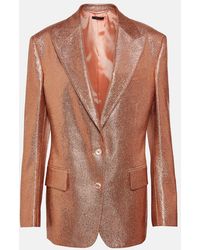 Tom Ford - Iridescent Sable Blazer - Lyst