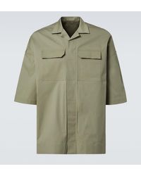 Rick Owens - Magnum Tommy Cotton-Blend Poplin Shirt - Lyst