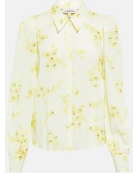 Dorothee Schumacher - Floral Movement Silk-blend Shirt - Lyst