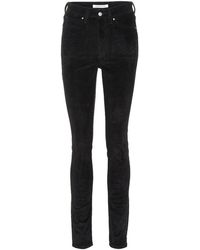 Calvin Klein Jeans skinny a vita alta - Nero