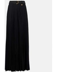 Burberry - Pleated Skirt - Lyst