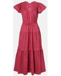 Ulla Johnson - Maxikleid Marika Aus Voile - Lyst