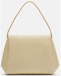 Calvin Klein - Tina Small Snake-Effect Leather Shoulder Bag - Lyst