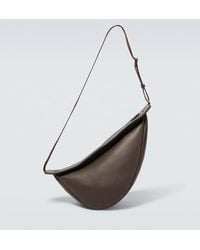 The Row - Slouchy Banana Leather Crossbody Bag - Lyst