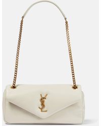 Saint Laurent - Calypso Leather Shoulder Bag - Lyst