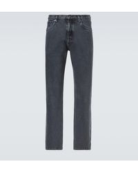 Prada - Mid-Rise Straight Jeans - Lyst