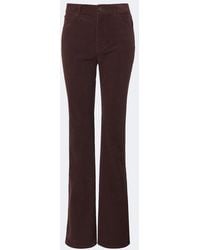 Nili Lotan - Joan Cotton-Blend Corduroy Straight Pants - Lyst