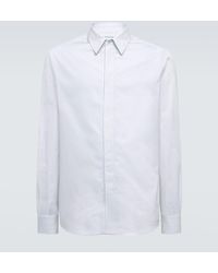 Bottega Veneta - Camisa de algodon con raya diplomatica - Lyst