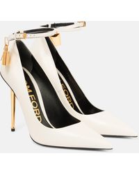 Tom Ford - Padlock Leather Pumps - Lyst