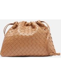Bottega Veneta - Clutch Dustbag Medium Aus Leder - Lyst