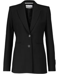 black solid bomber jacket