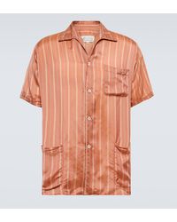 Maison Margiela - Striped Bowling Shirt - Lyst