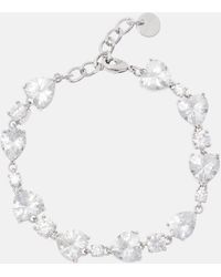 Self-Portrait - Crystal-Embellished Bracelet - Lyst