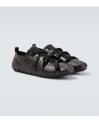 Simone Rocha - Ballerina Grip Leather Sneakers - Lyst