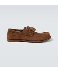 Loewe - Paula's Ibiza Segelschuhe Campo Aus Veloursleder - Lyst