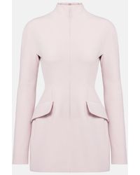 Sportmax - Tefrite Crepe Minidress - Lyst