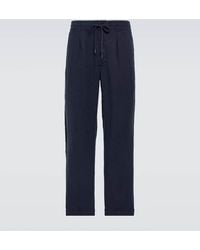 Polo Ralph Lauren - Linen Straight Pants - Lyst