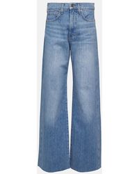 Veronica Beard - Taylor High-rise Wide-leg Jeans - Lyst
