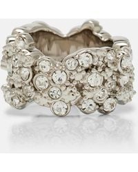 Jil Sander - Crystal-Embellished Ring - Lyst