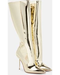 Paris Texas - Lidia Mirrored Leather Boots - Lyst