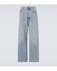 Balenciaga - High-Rise Wide-Leg Jeans - Lyst