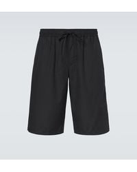 Dolce & Gabbana - Vanity Cotton Poplin Bermuda Shorts - Lyst
