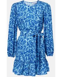 Heidi Klein - Vestido Corto La Marquet En Mezcla De Algodon - Lyst