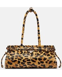 Prada - Bonnie Medium Calf Hair Shoulder Bag - Lyst