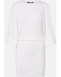 Jacquemus - Vestido Corto Mananco De Lana Y Seda - Lyst