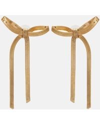 Jennifer Behr - Gretta-Plated Drop Earrings - Lyst