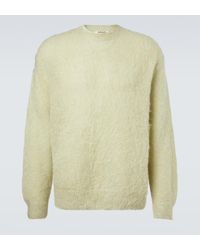 AURALEE - Mohair And Wool Sweater - Lyst