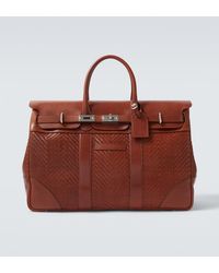 Brunello Cucinelli - Country Leather Tote Bag - Lyst