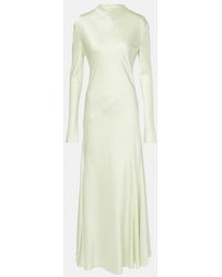 TOVE - Raquel Silk-Blend Maxi Dress - Lyst