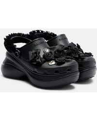 Balenciaga - X Crocs Jibbitz Platform Mules - Lyst