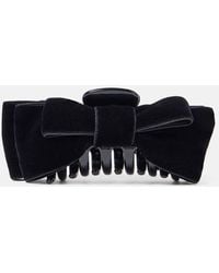 Jennifer Behr - Pinza Para El Pelo Matilda De Terciopelo - Lyst