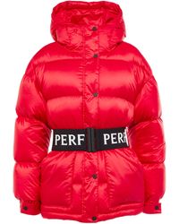 Perfect Moment Oversized Parka Ii Down Ski Jacket - Red