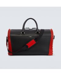 Christian Louboutin - Sneakender Spiked Leather Duffel Bag - Lyst