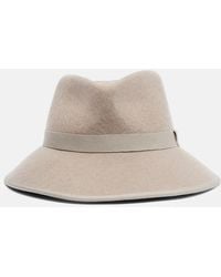Max Mara - Locusta Wool Felt Fedora Hat - Lyst