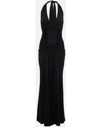 Diane von Furstenberg - Makayla Gathered Jersey Maxi Dress - Lyst