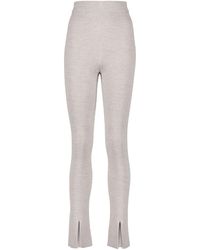 Magda Butrym - Wool, Silk And Cashmere Knit Pants - Lyst
