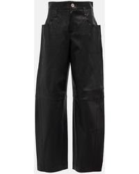 Stouls - Cassidy High-rise Wide-leg Suede Pants - Lyst