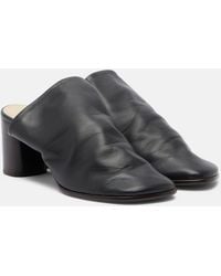 Lemaire - Glove Leather Mules - Lyst