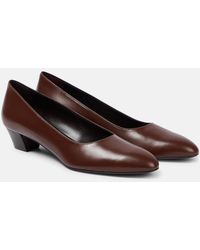 The Row - Luisa 35 Leather Pumps - Lyst