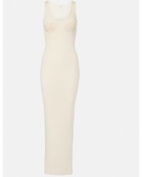 Magda Butrym - Crochet Linen And Cotton Maxi Dress - Lyst