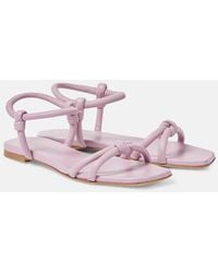 Gianvito Rossi - Juno 05 Leather Sandals - Lyst