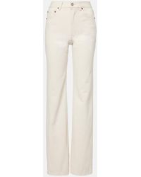 Saint Laurent - 70's High-Rise Straight Jeans - Lyst