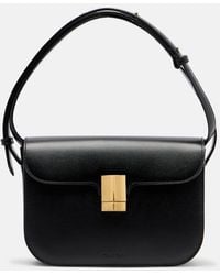 Calvin Klein - Tilla Small Leather Shoulder Bag - Lyst
